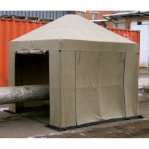 Палатка сварщика 2,5х2,5 м, брезент, каркас 18 мм